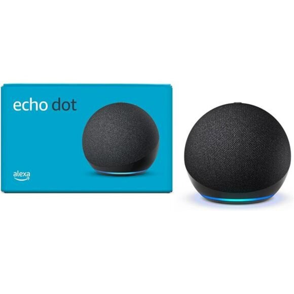 Amazon Echo Dot Smart Speaker Alexa Voice Assistant Bluetooth Music Home Audio - Picture 2 of 8